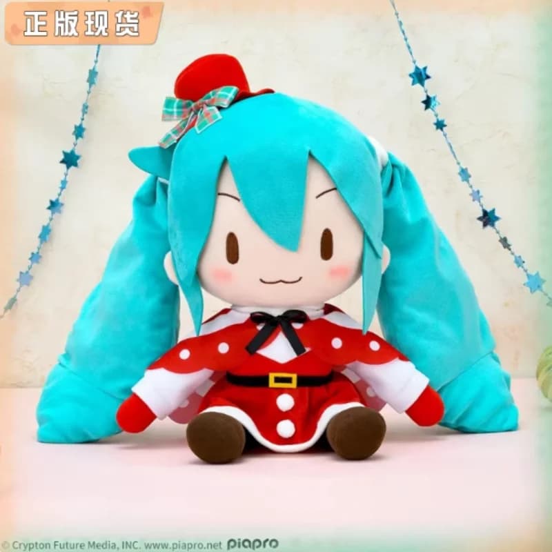 Genuine Sega Hatsune Miku Retro Maid Classical Maid Fufu Plush Doll Fufu Anime Collectible Stuffed Toy Home Decor