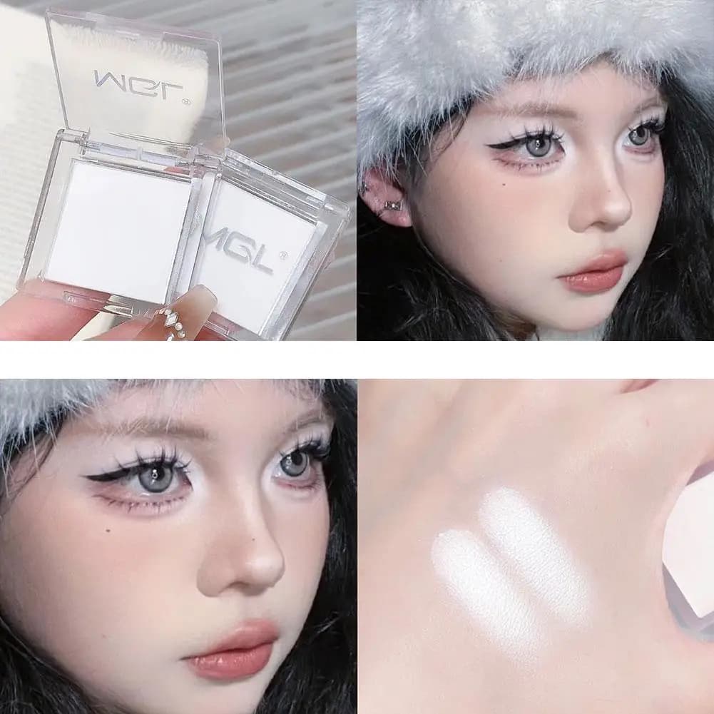Palette Ombretti Colorati Opachi e Lucidi, Illuminante Viso Naturale, Ombretto Morbido Illuminante, Trucco Contouring
