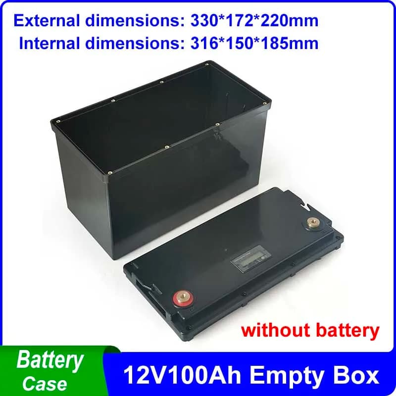12V 100Ah Scatola di Immagazzinaggio Tipo di Vite Misura 90 pz 32700 Celle Custodia Della Batteria Per FAI DA TE NCM LiFePO4 12 V 12.8 V 24 V 36 V 48 V batteria