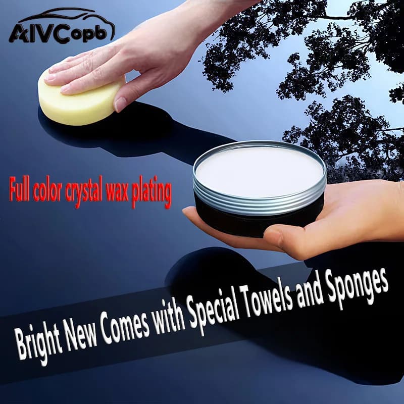 Set di rivestimenti in cristallo di cera per auto 3 in 1 per autoveicoli - Durezza grafene 9H Applicatore ecologico anti-UV resistente ai graffi ad asciugatura rapida