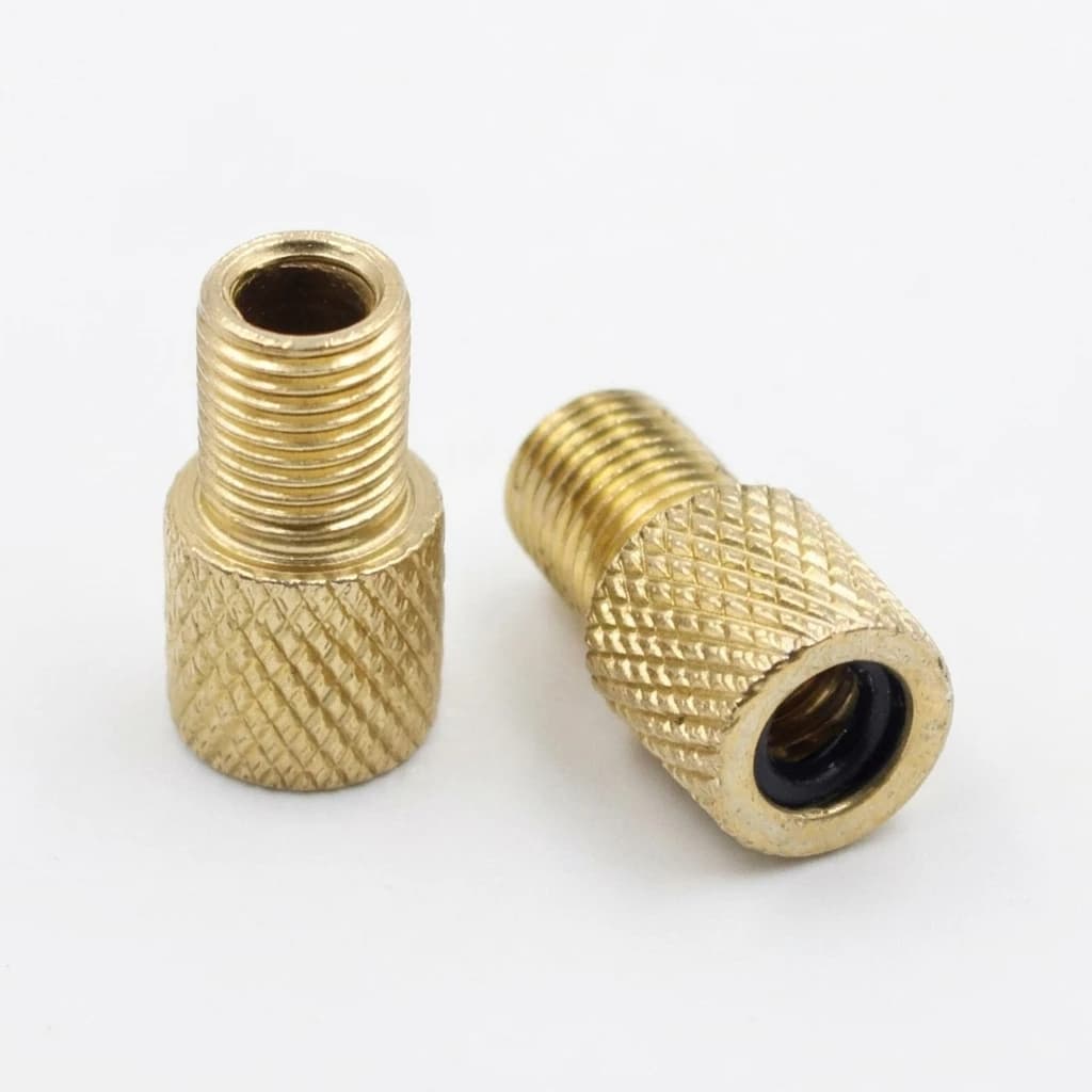 Professional Valve Adapter Leakproof Bike Pump Connector for Road Mountain Bicycles Tire Inflation Aluminum Alloy Durable