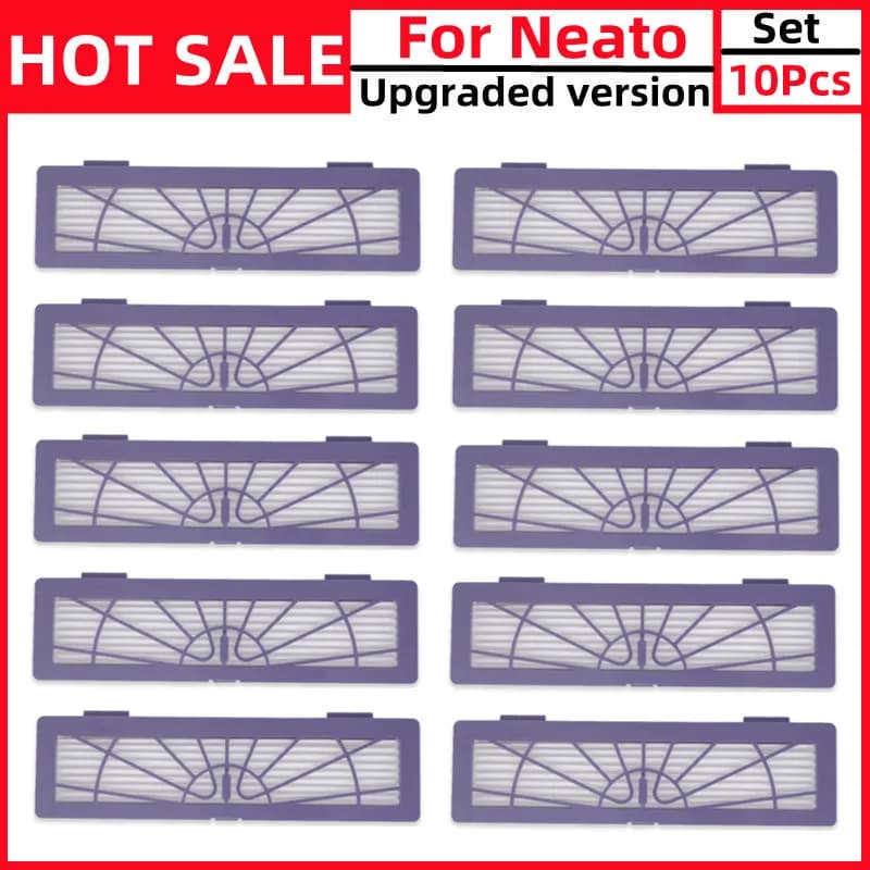 Filtri per Neato Connected D3 D4, Botvac Serie D D75 D80 D85 e Botvac Serie 65 70E 75 80 85 Accessori per aspirapolvere