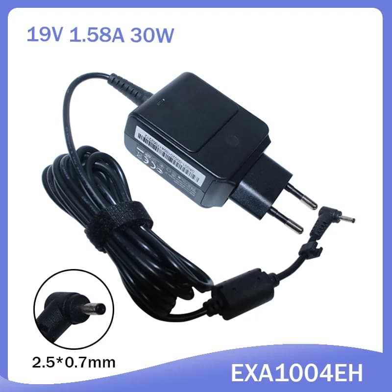Adattatore di Alimentazione AC 30W 19V 1.58A per ASUS Eee PC X101CH 1001PXD 1015BM AD82000 AD82030 AD820M0 EXA1004EH con Spina EU