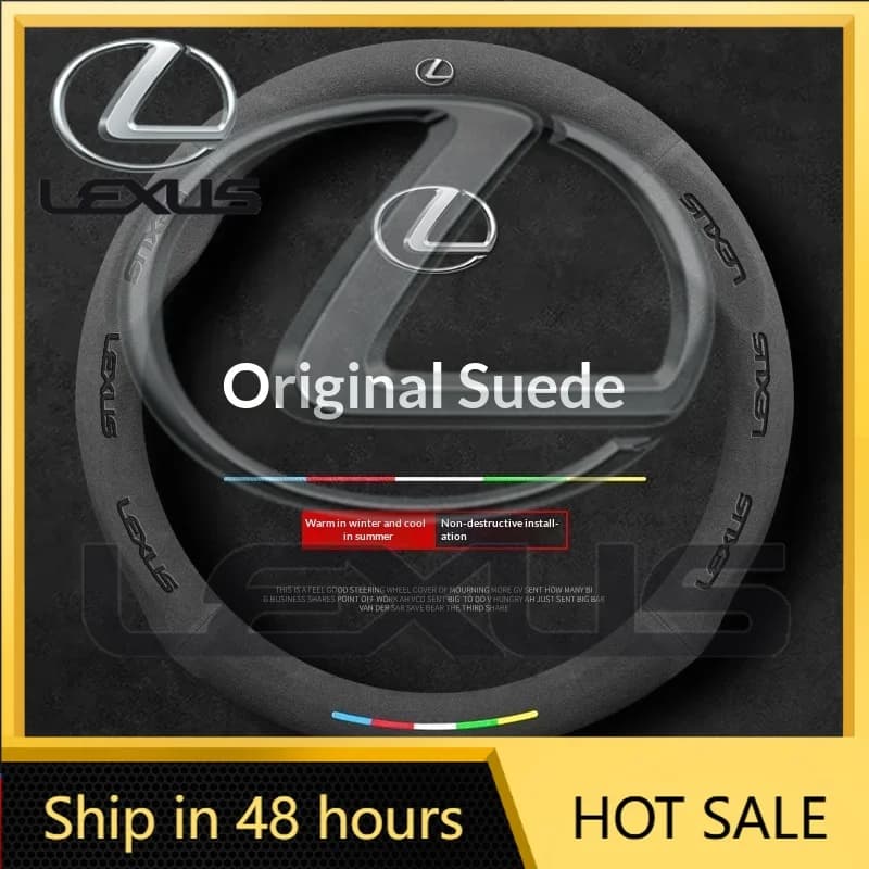 2026 New Car Suede Leather Cover, Interior Wall decals for Lexus F Sport ES200 ES260 ES300 RX300 LS500h GS250 GS300 IS2