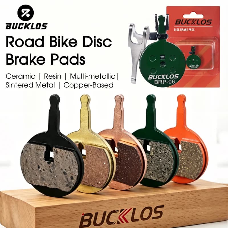Pastiglie Freno BUCKLOS per Avid BB5 / DC710 DC720, Pastiglie per Freni a Disco Idraulici per Biciclette, Multi-Materiale, per MTB e Bici da Strada