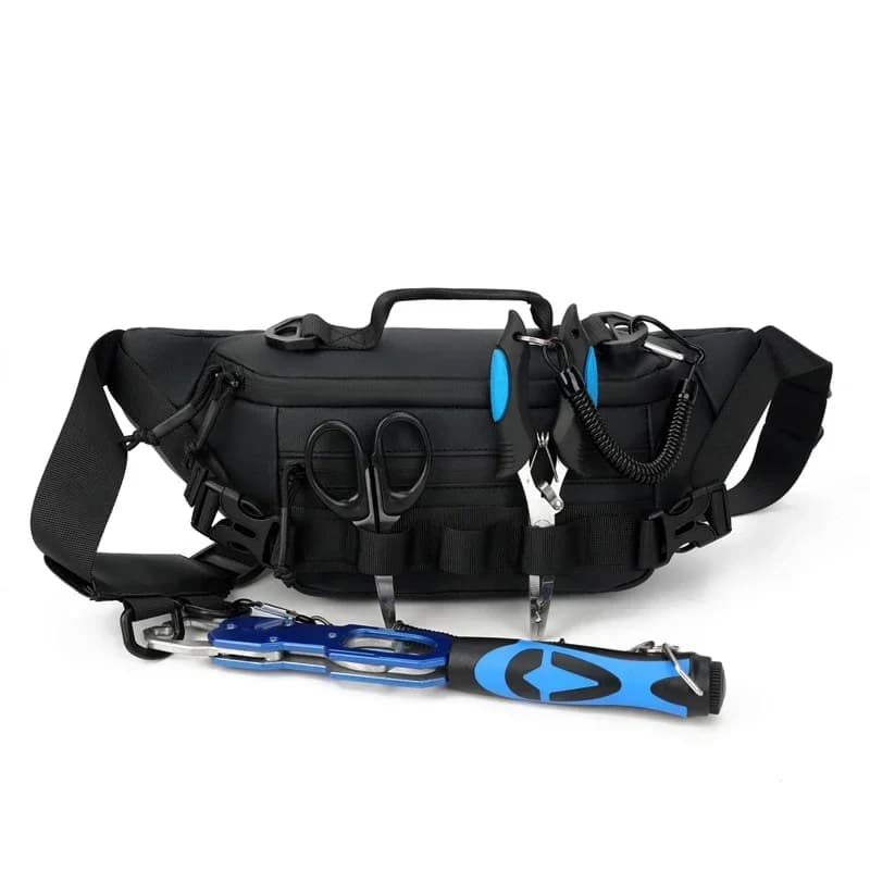 Fishing Waist Bag Rig Pouch Tactical Waist Bag Travel Hunt Camping Cycling Sports Chest Bag