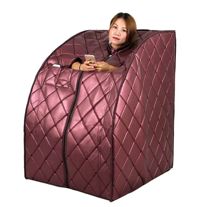 Sauna portatile per la perdita di peso, trattamento disintossicante, rigenerazione con sauna, piastra riscaldante per i piedi