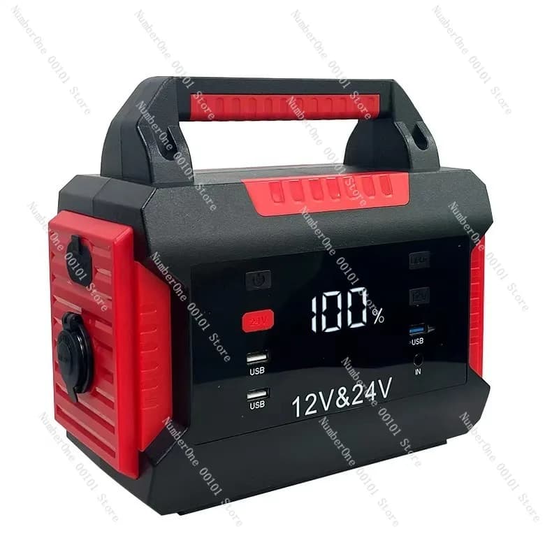 Nuovo Avviatore d'Emergenza per Auto 12V 24V, Alimentatore Universale per Veicoli, Batteria Portatile di Avviamento