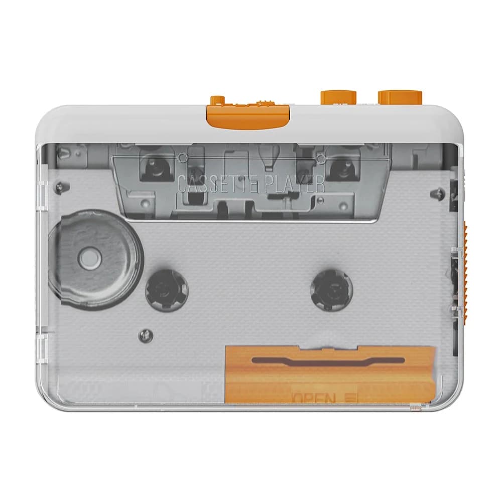 EZCAP Old Cassette Tape To USB U Flash Disk MP3 Converter Audio Capture Card Music Walkman Player Support Auto Rewind Reverse