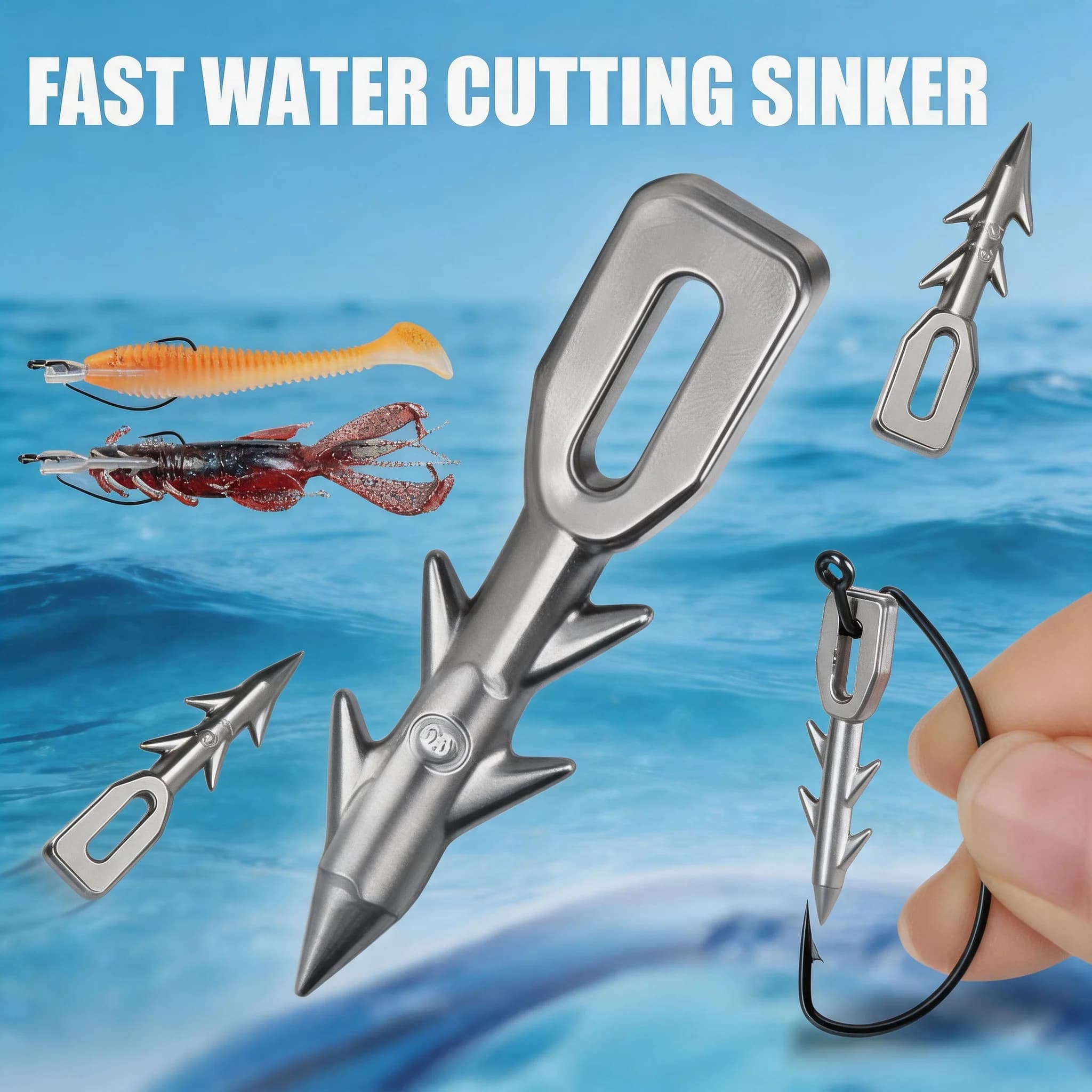 Fishing Sinkers 10PCS Worm Lure Weight Insert Nail Sinker Finesse Neko Rig Tackle Carp Bass Trout Saltwater Freshwater Gear Tool