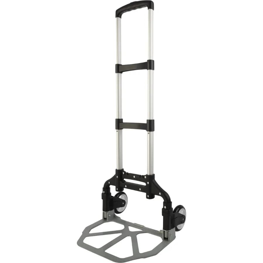 Folding Hand Truck Dolly Cart - 154lb Capacity and Telescoping Handle