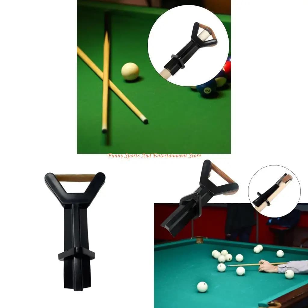 C4DE Gomma elastica Snooker Fastener Riparazione stecca da biliardo Morsetti per stecca da biliardo