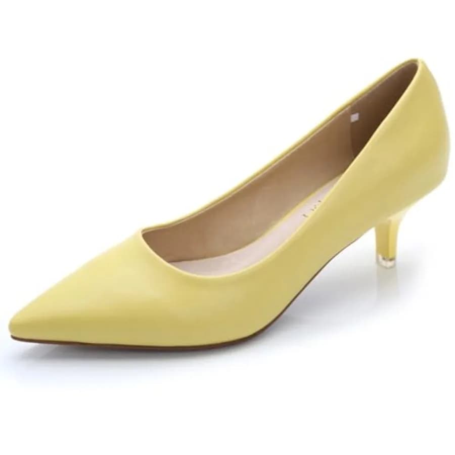Scarpe da Donna con Tacco Basso a Punta, Colori Graziosi, per Cerimonie, Lavoro e Matrimoni