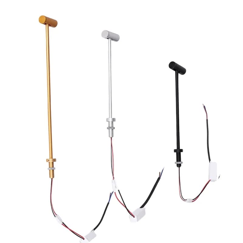LED Spotlight 3W 12V Jewelry Display Lamp 10/20/30cm Post Lamp Phone Store Showcase Desktop Lights Rotatable 220V Upright lamp