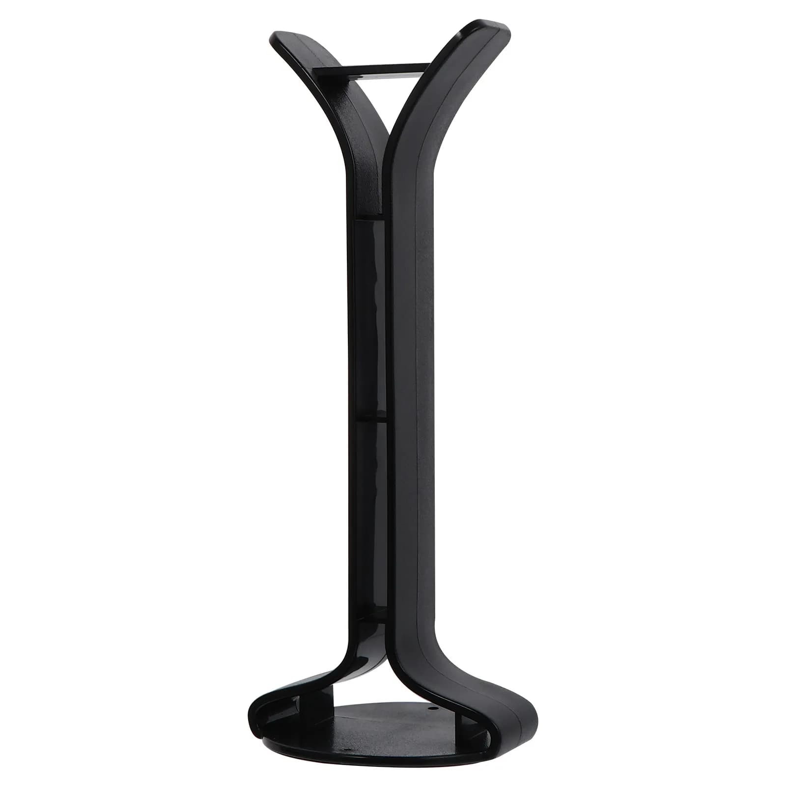 Supporto per Cuffie in ABS Premium, Organizzatore da Scrivania Compatto Antiscivolo per Cuffie da Gaming, Uso Domestico, Ufficio e Dormitorio