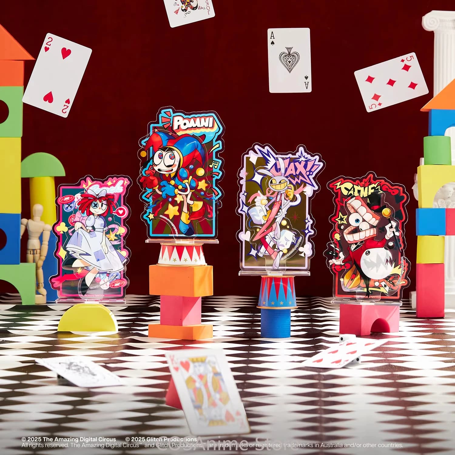Original 15cm Cartoon Game Acrylic Stand Figure Cosplay HD Model Ornament Desktop Decor Collection Standing Sign