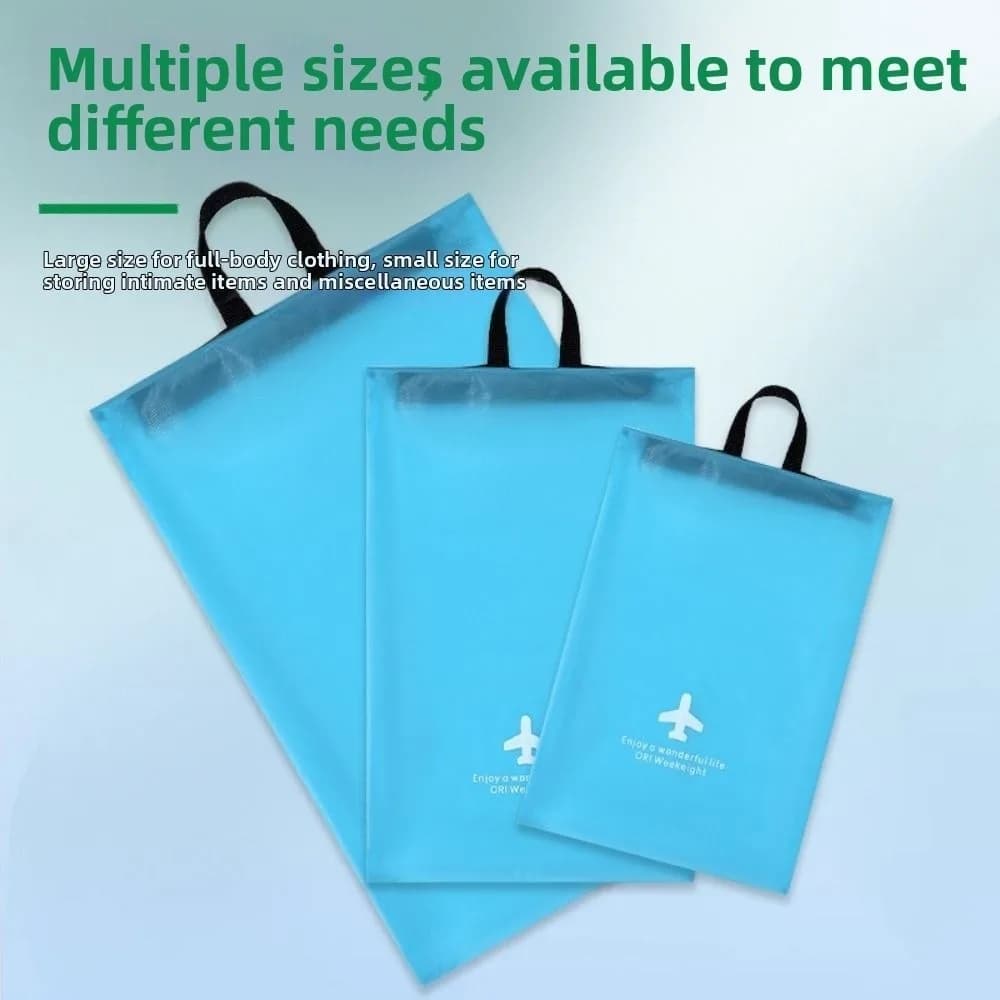 Waterproof Travel Storage Bag Portable Moisture-proof Luggage Organizer Lightweight Wet-Dry Separate Dirty Clothes Bag