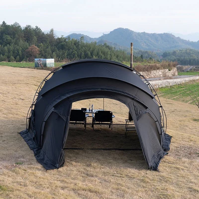 Tende da Campeggio Personalizzabili, Riparo Esterno Impermeabile, Tenda Pop-up a Cupola Sferica per Famiglie, Tenda Sferica Posteriore per Auto