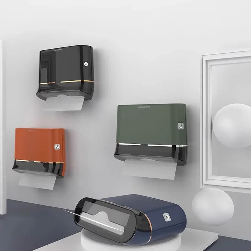 Porta carta igienica porta asciugamani scatola di carta igienica montata a parete porta carta igienica accessori per il bagno porta fazzoletti