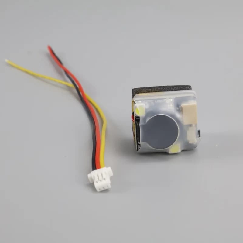 Buzzer da 100dB con LED e Allarme Sonoro Programmabile per Quadricotteri FPV e Aeroplani RC (1 o 2 Pezzi) - Compatibile BF F7