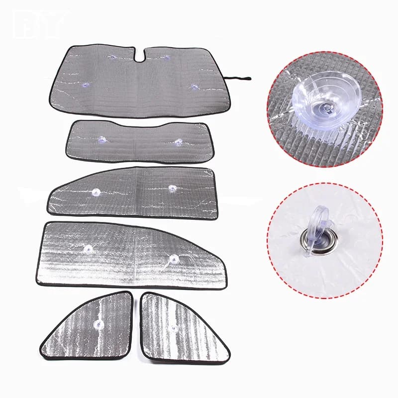 Parabrezza per auto Parasole per Fiat 500 2010-2022 Parasole Coperture Visiere per finestrino anteriore Accessori per parasole