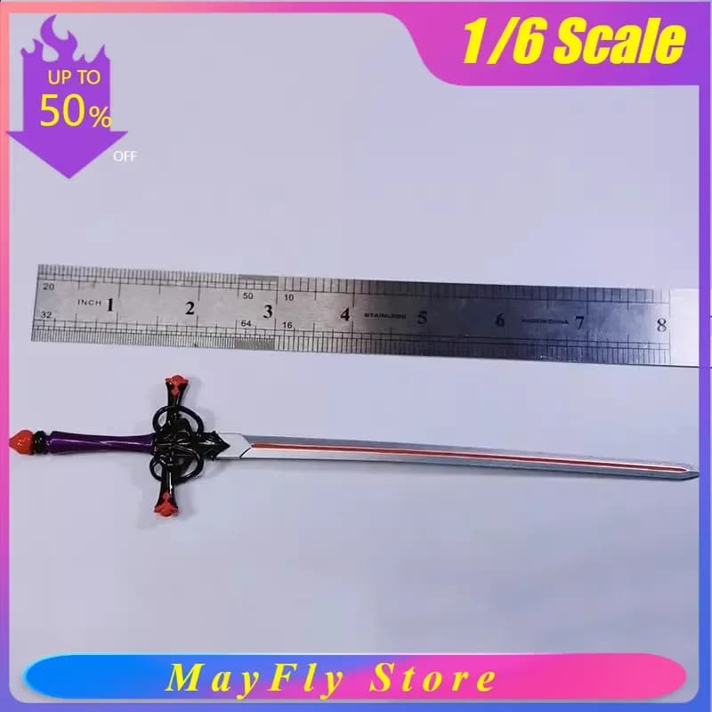 ACG-21 Accessori per Modellini di Spade Lunghe da Soldato Donna in Scala 1/6 per Action Figure da 12 Pollici - Esposizione Scenica