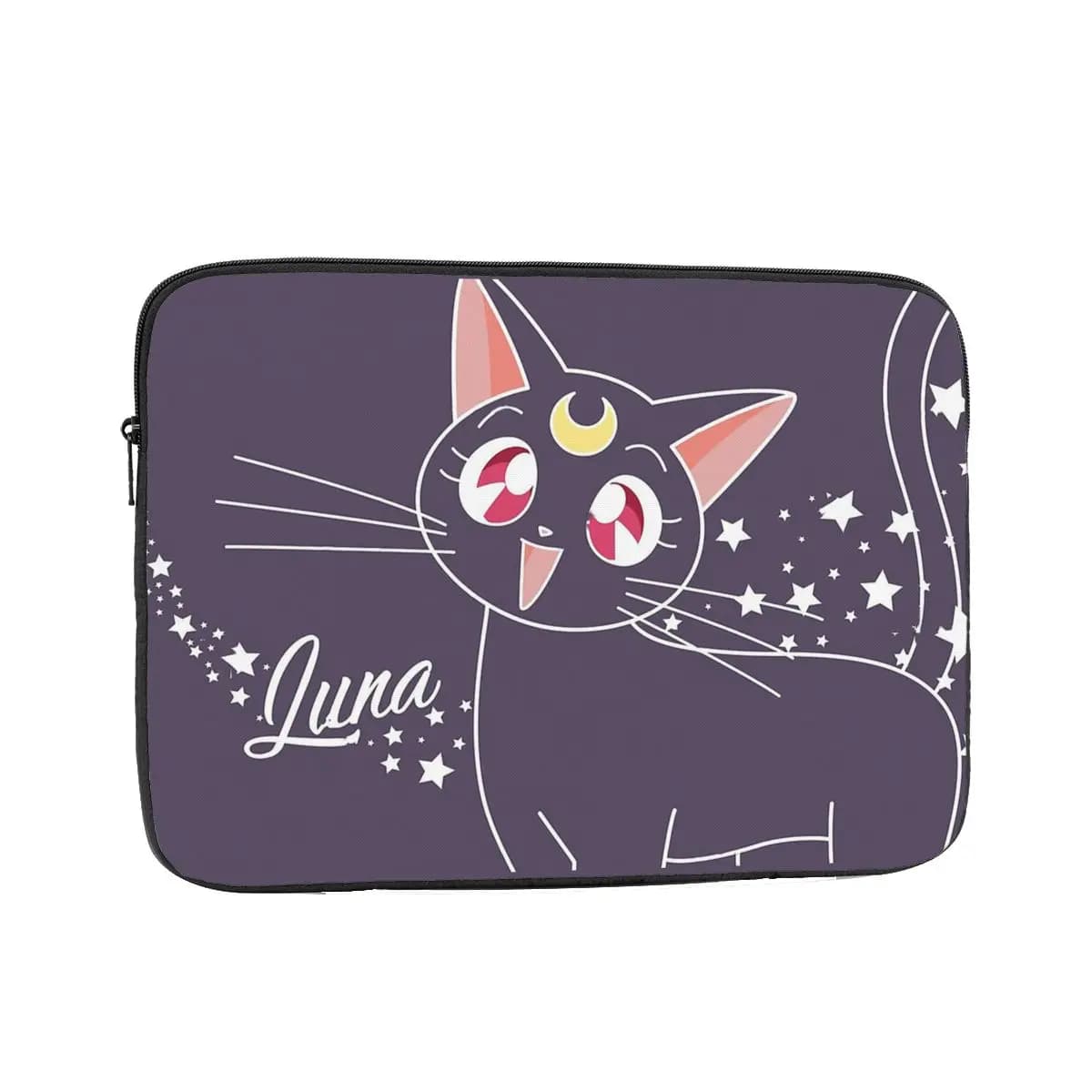 Custodia Antiurto per Laptop da 12, 13, 15, 17 Pollici Luna, Borsa a Sacchetto per Notebook Sailor Moon
