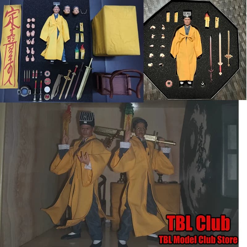 1/12 Scale East Asian Fantasy Pop Culture Taoist Master Zombie Killer 6-inch Full Set Action Figure Soldier Mountain Studio