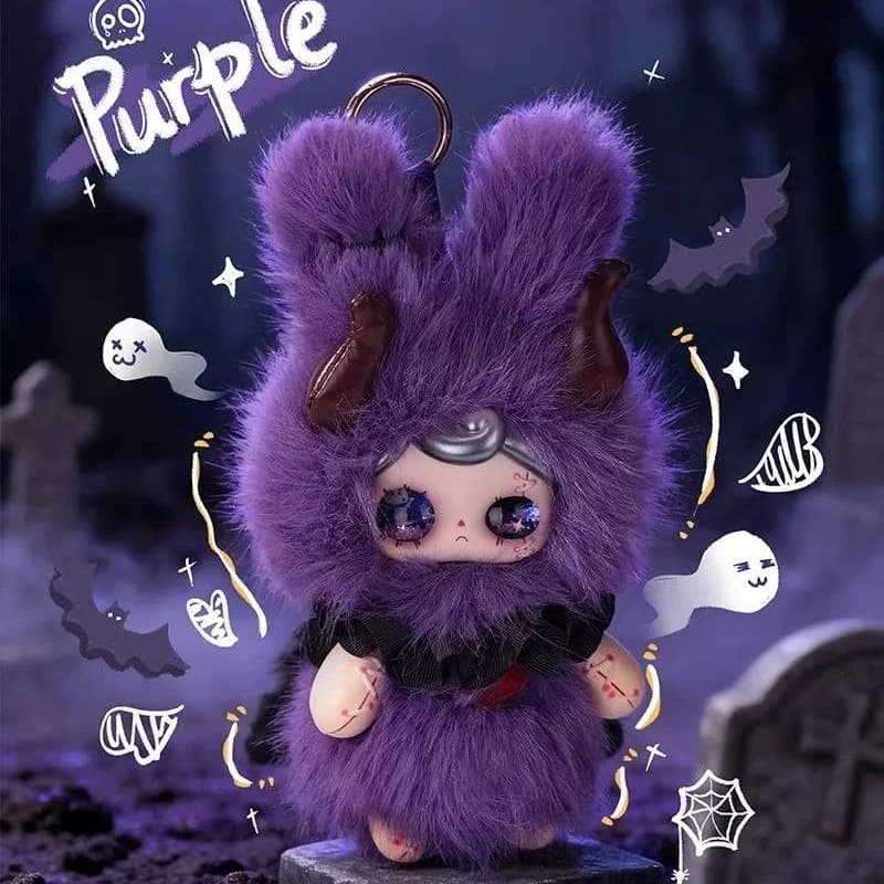 Joyarttoys Yuna Under The Night Peluche Blind Box, Simpatico Ciondolo Bambola di Peluche, Giocattolo di Tendenza, Accessorio da Collezione, Regalo