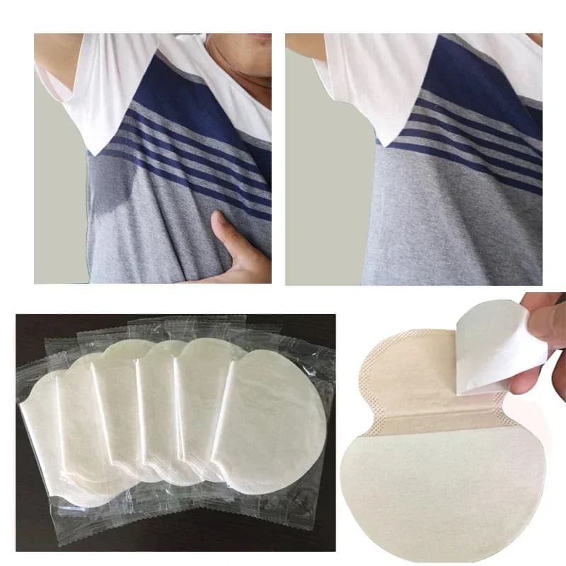 5/20/50/200pcs Underarm Pads Dress Clothing Perspiration Deodorant Pads Armpit Care Sweat Absorbent Pads Deodorant for Women Men