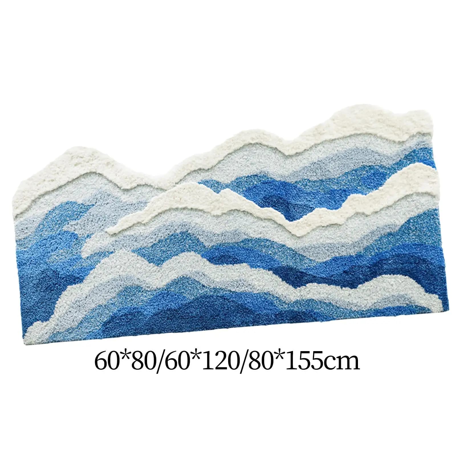 Tappeto Decorativo per Casa, Regalo, Antiscivolo, Tappetino 3D per Bagno, Tappeto per Cameretta, Tappeto Oceano per Soggiorno, Ingresso, Bagno, Sala Giochi, per Ragazzi