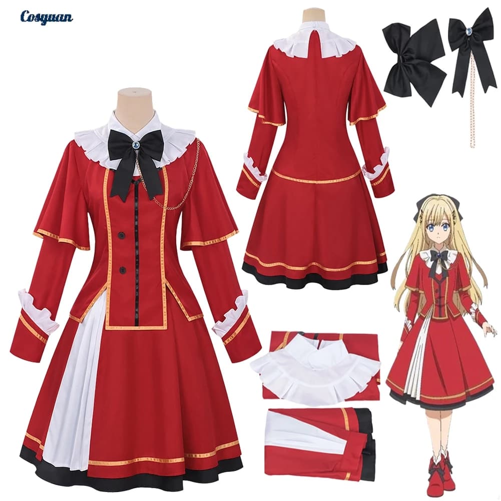 Costume da Cosplay di Sorcerer Kunon, Gonna di Mirika Huglia, Abito per Feste in Maschera, Travestimento per Halloween e Carnevale