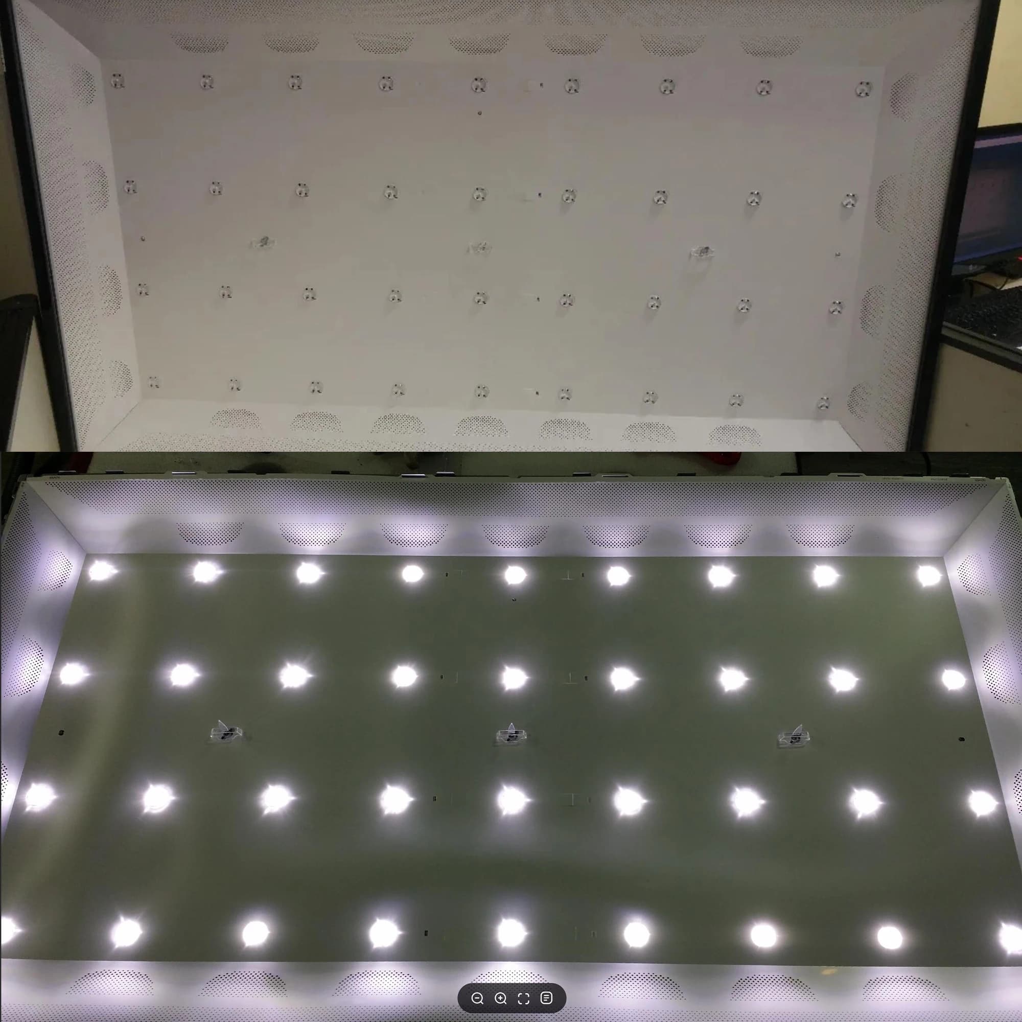 LED strip 9 lamp for 49UF6000 49UF6400 49UJ630V 49UF640T 49UJ635V 49UJ634V 49LG61CH 49TV61CH 49UF6400-UA 49UF6400-CA 49UF640-ZA