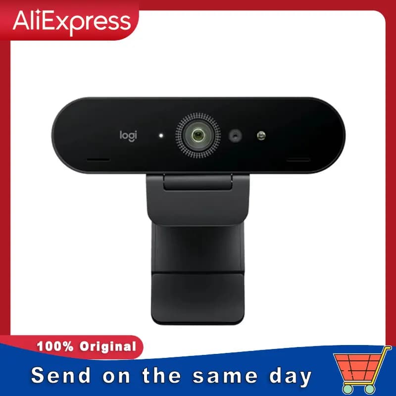Logitech BRIO C1000e 4K Ultra HD 1080p Webcam Built-in-microphone Wide Angle Camera Video Conference Webcam