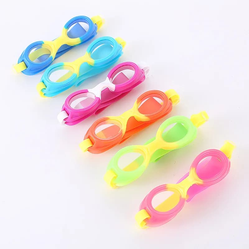 Kdis Baby Kids Silicone Swimwear Soft Silicone Glasses Swimming Pool Training Water Sports Diving Surf Waterproof Glasses New