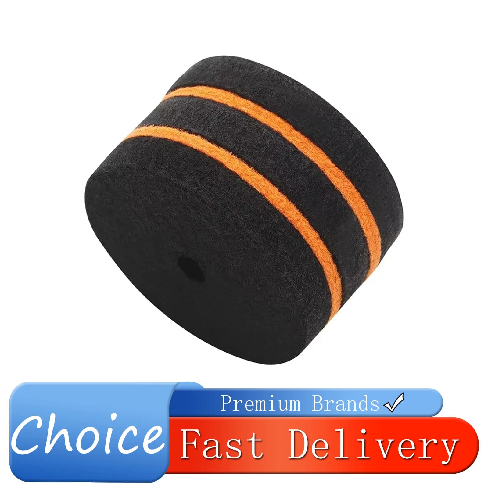 Set di pedali per batteria, testa battente, testa in feltro per grancassa, pad per martello, parti di ricambio per strumenti musicali, accessori per batteria e percussioni