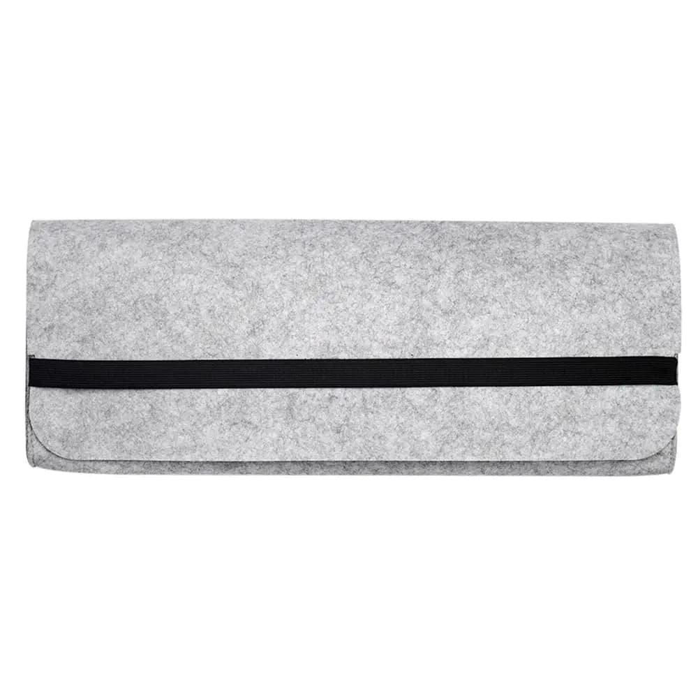 60/ 87/104 Keys Storage Bag Peripheral Bag Computer Keyboard Pack Keyboard Carrying Case Keyboard Bag Felt Bag
