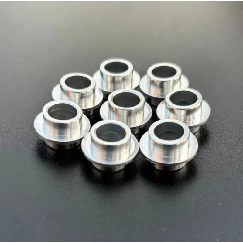 4 pezzi Manicotto per asse UFO per pattini a rotelle 10,3 mm Accessori per pattinaggio a fila singola Sport su ghiaccio