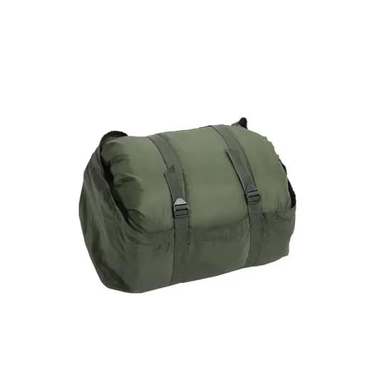 Sacco a Pelo Impermeabile e Isolato per Campeggio con Cappotto Portatile