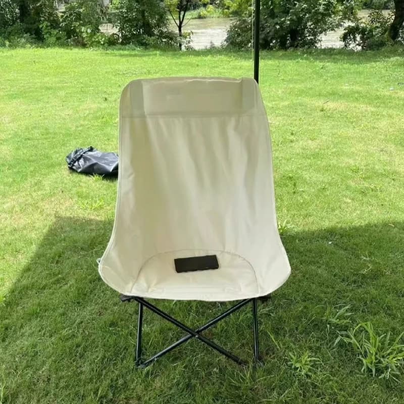 Sedia da Campeggio Pieghevole Portatile Leggera per Esterni, Pesca e Spiaggia - Arredamento Outdoor