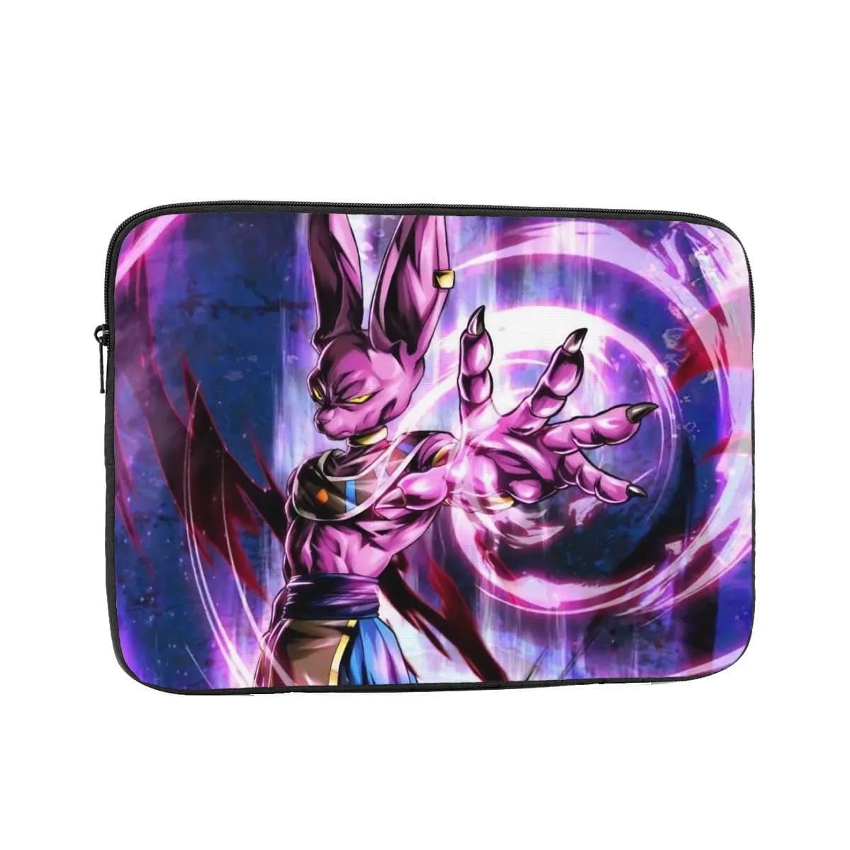 Borsa per Laptop 12 13 15 17 Pollici, Custodia Protettiva per Notebook DBZ Beerus Goku Vegeta, Custodia Antiurto per Computer