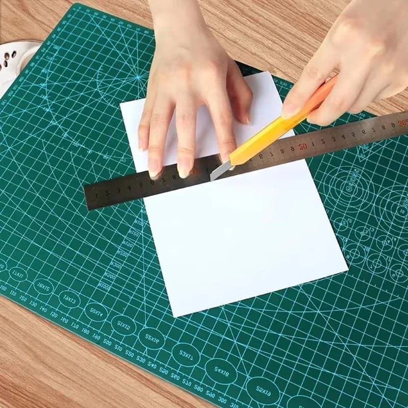 A3 PVC Cutting Mat Patchwork Cut Mat On One Side For Work Bench Patchwork Manual Sewing DIY Knife Engraving Leather Knife