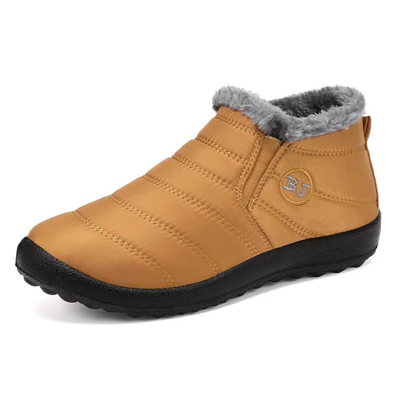 Scarpe da neve da uomo in cotone per esterni Stivaletti da trekking caldi in pile invernale da uomo Scarpe da lavoro da uomo impermeabili e antiscivolo per tenere al caldo