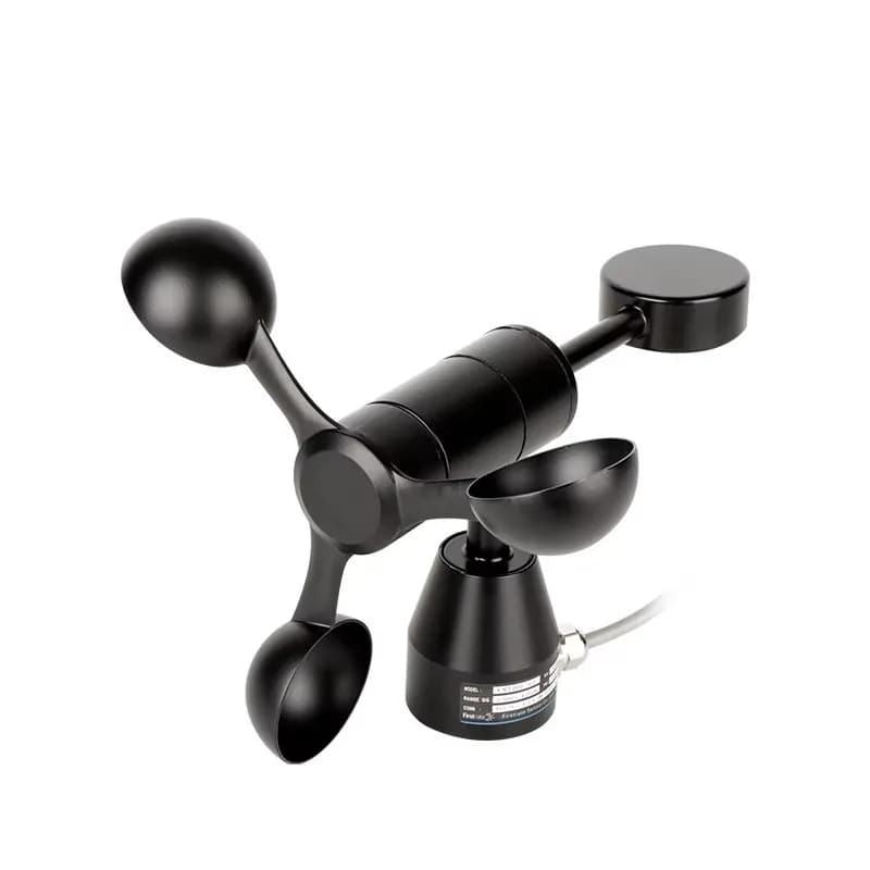 FST200-203 Pendulum Type Wind Speed Sensor 0.1m/s Resolution Aluminum Alloy -20~ + 85 0.5m/s Tower Crane Wind Speed Sensor