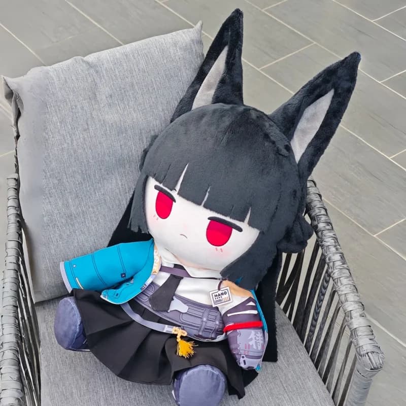 Peluche Anime Zenless Zone Zero, Hoshimi Miyabi 40cm, Giocattolo Morbido Imbottito, Decorazione Kawaii per Camera, Regalo Raffinato, Statuetta da Collezione