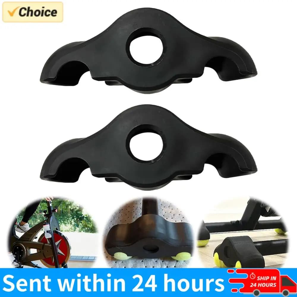Set da 2/4 Pezzi di Cuscinetti Ammortizzanti per Allenamento Ciclistico, Piedini a Sfera per Bici da Allenamento Smart