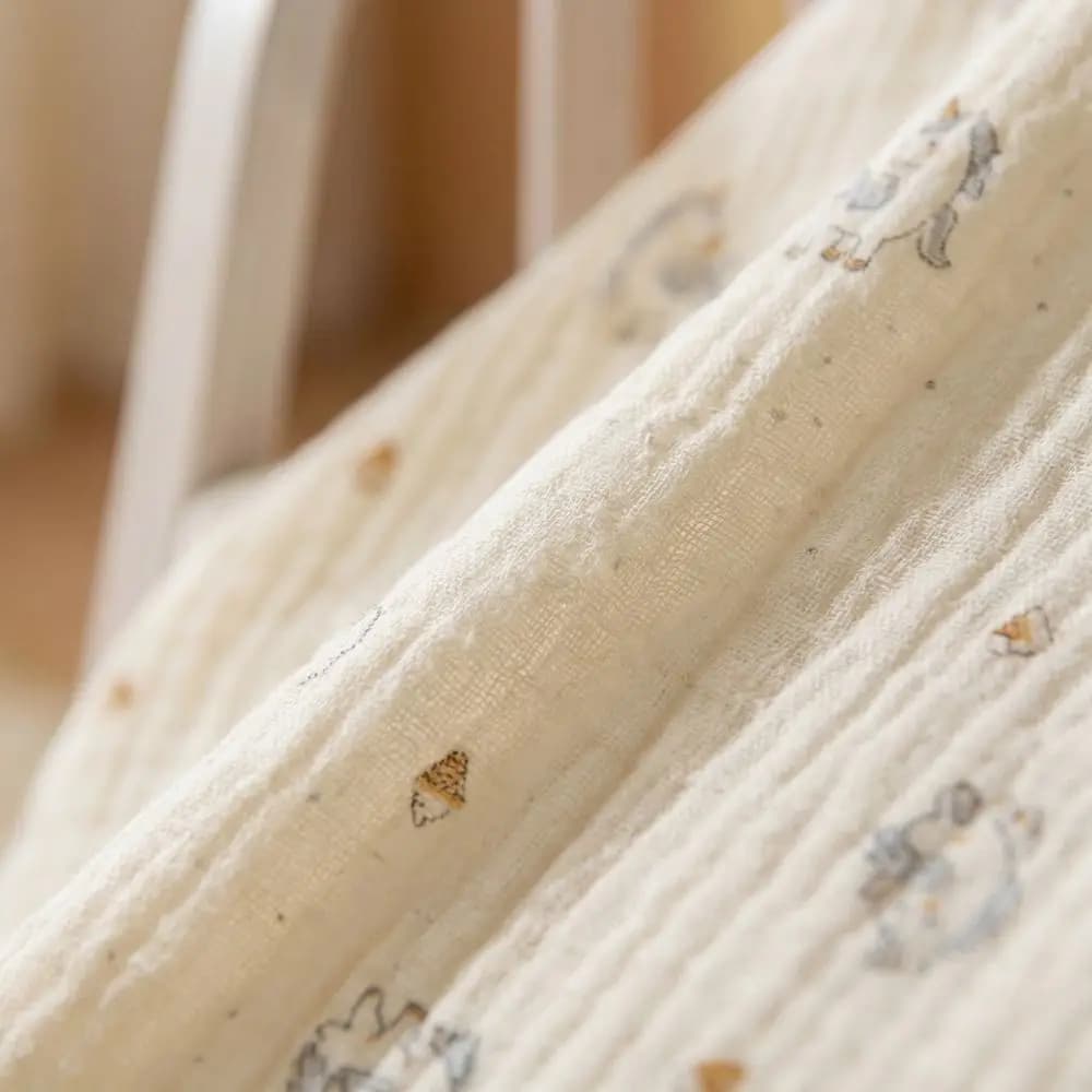 Copertina per Allattamento in Cotone Regolabile e Traspirante, Multiuso con Apertura ad Arco, Adatta anche come Coperta per Passeggino