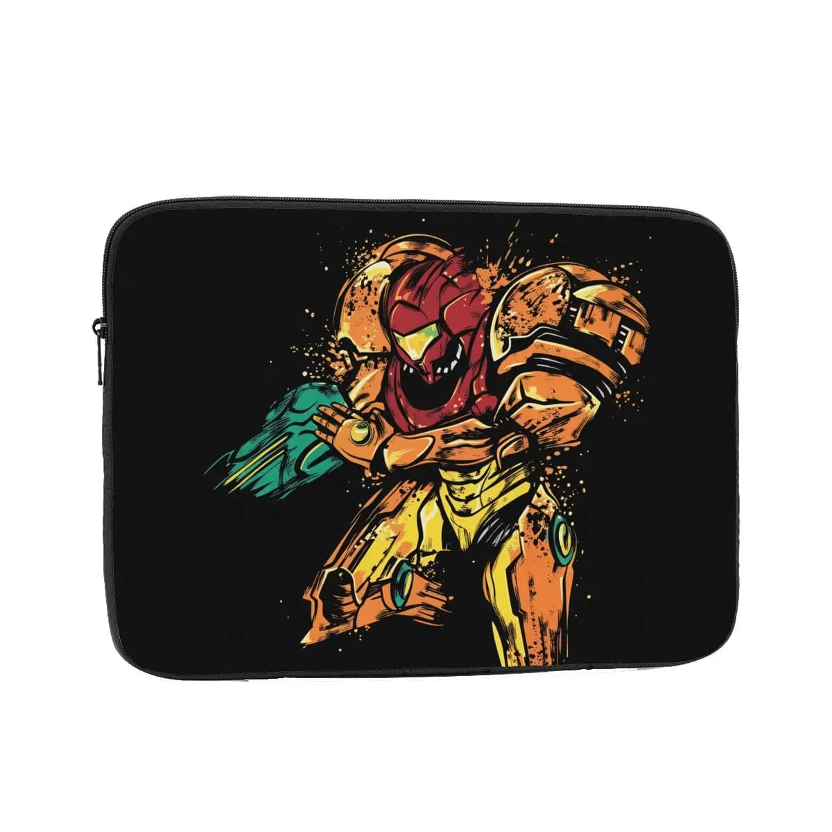 Custodia antiurto 10 12 13 15 17 pollici Space Hunter Metroids Hero Game Borsa per laptop Custodia per notebook