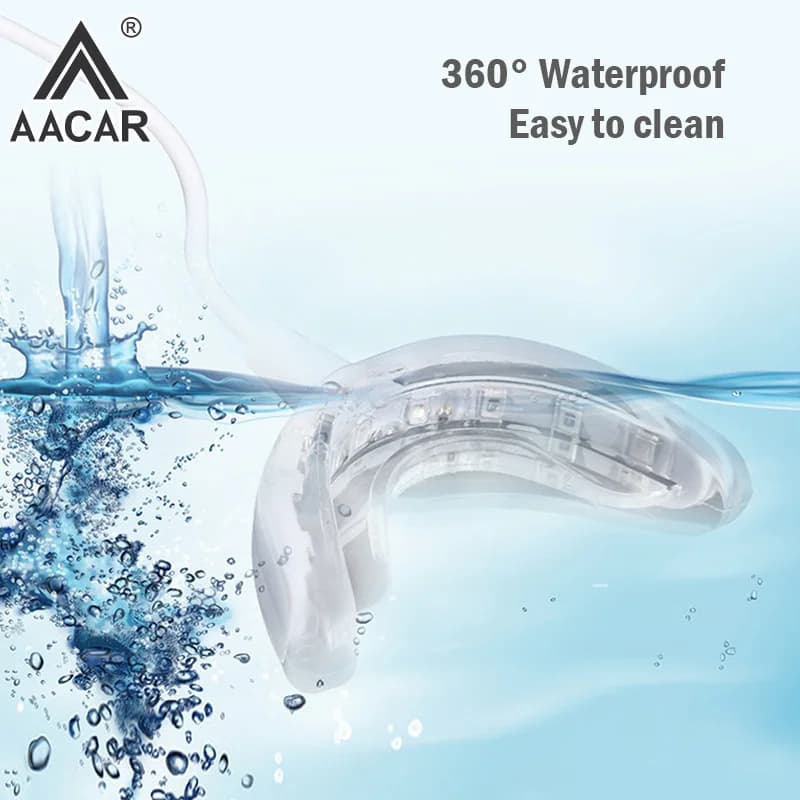 1PCS 4in1 Teeth Whitening 16 Lights Timed Smart Led Portable USB Rechargeable Blue Light Oral Care Bleach Teeth Whitening