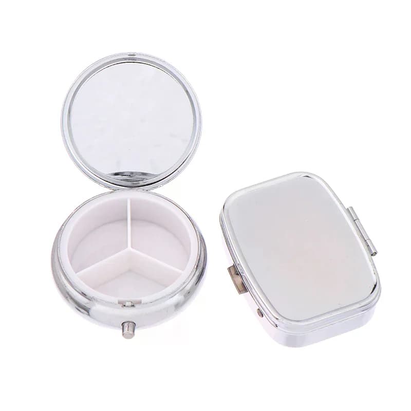 Waterproof Metal Wallet, Rectangular Shape Portable Folder, Lightweight Folder, Travel Container for Home Use